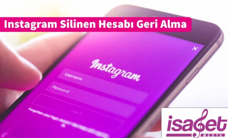 İnstagram Kapatılan Hesabı Açma